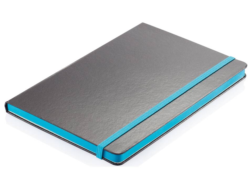 Carnet A5 à couverture rigide et bord coloré 11