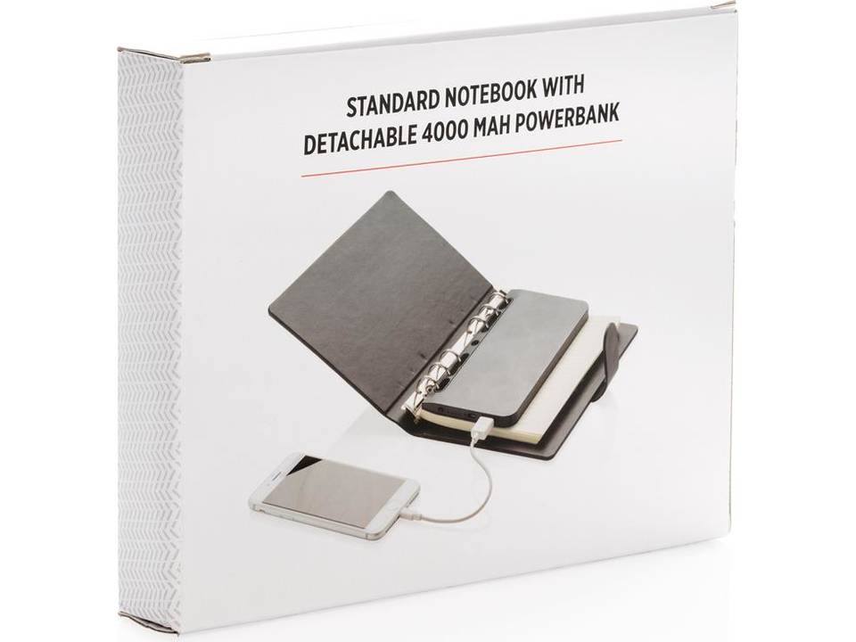 Carnet de notes avec batterie de secours 4000mAh détachable 9