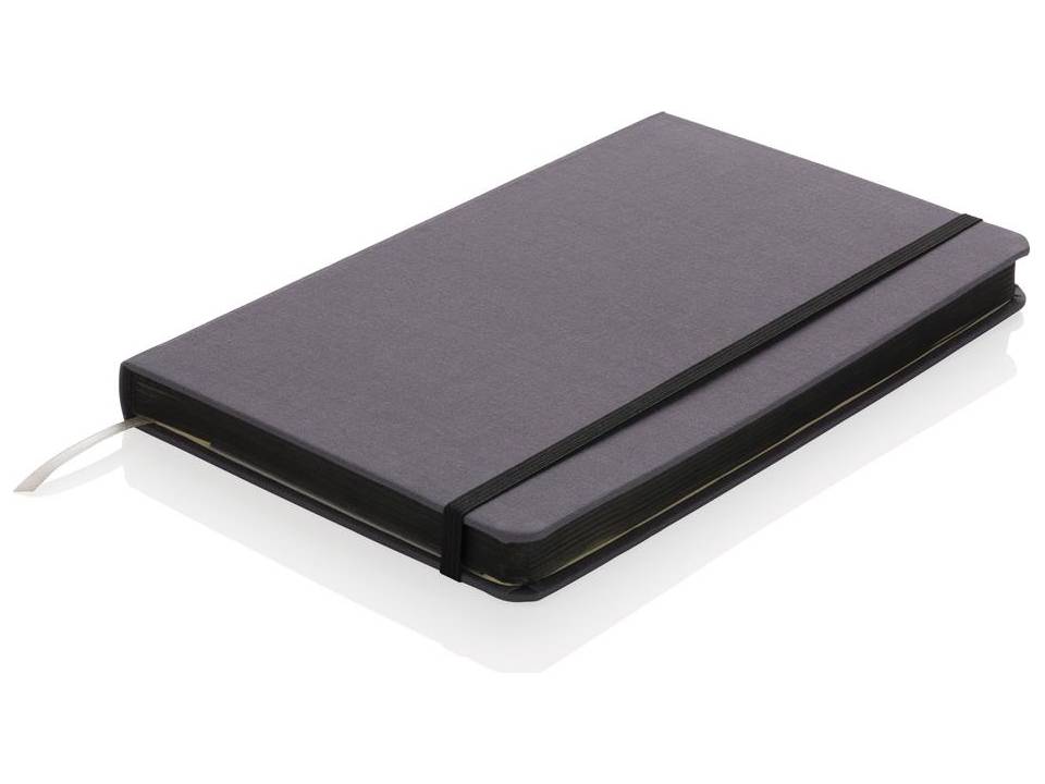 Carnet de notes A5 tissu avec bord coloré 28