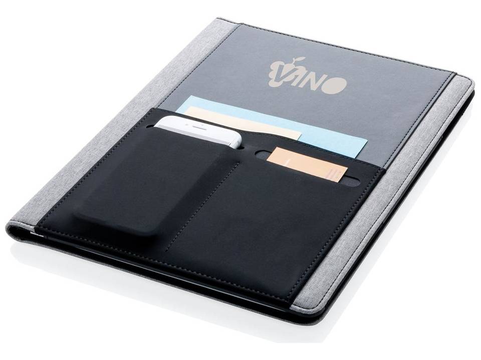 Conférencier A4 avec pochette 4