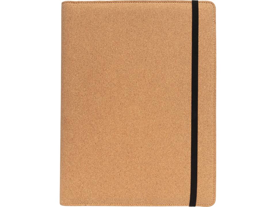 Conférencier A4 en liège avec stylo Deluxe 11