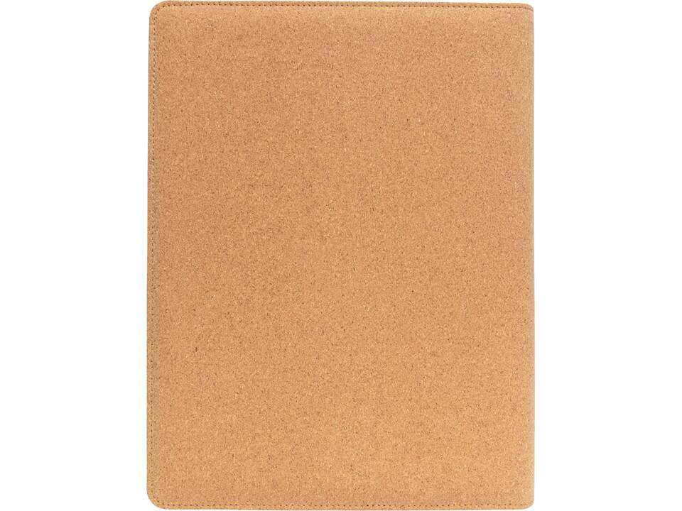 Conférencier A4 en liège avec stylo Deluxe 12