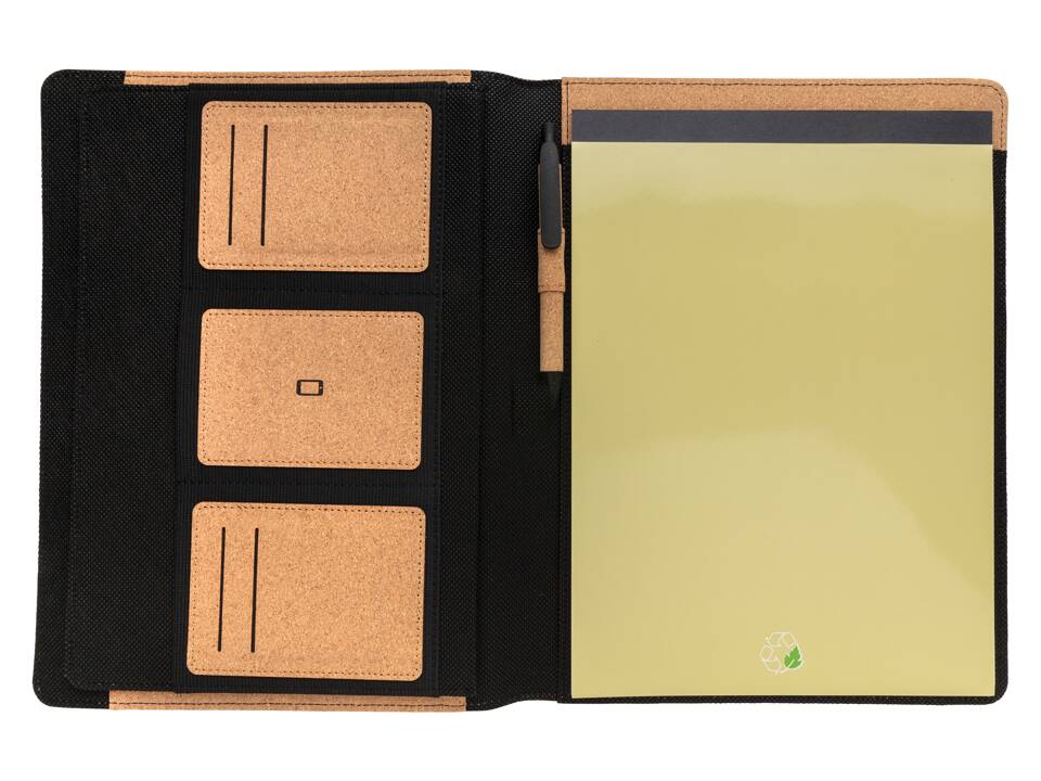 Conférencier A4 en liège avec stylo Deluxe 13