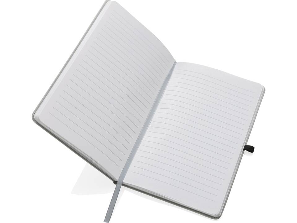 Carnet A5 à couverture rigide en cuir recyclé 9