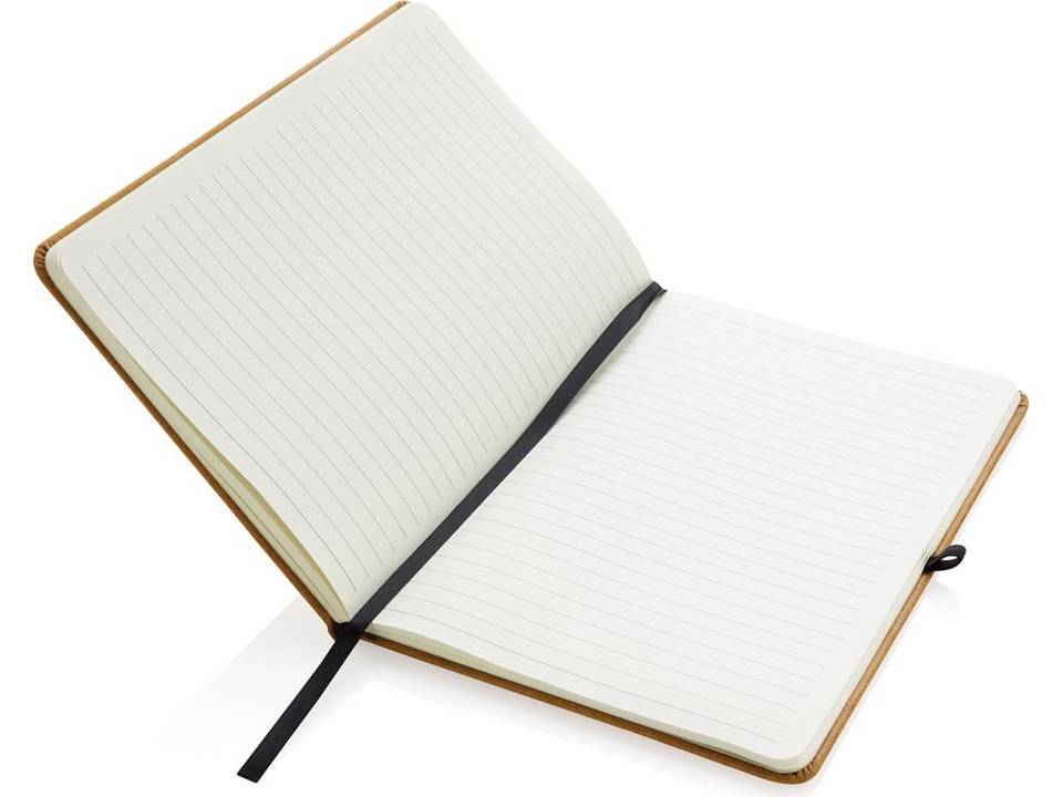 Carnet A5 à couverture rigide en cuir recyclé 13