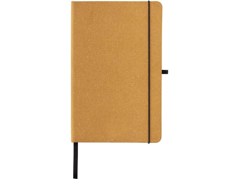 Carnet A5 à couverture rigide en cuir recyclé 15