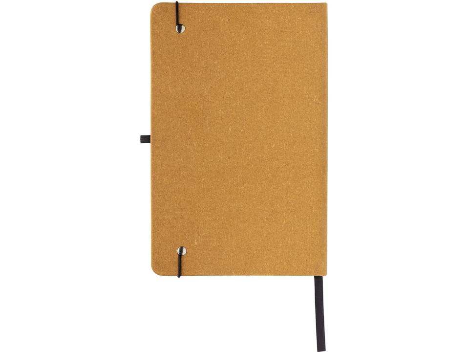 Carnet A5 à couverture rigide en cuir recyclé 14