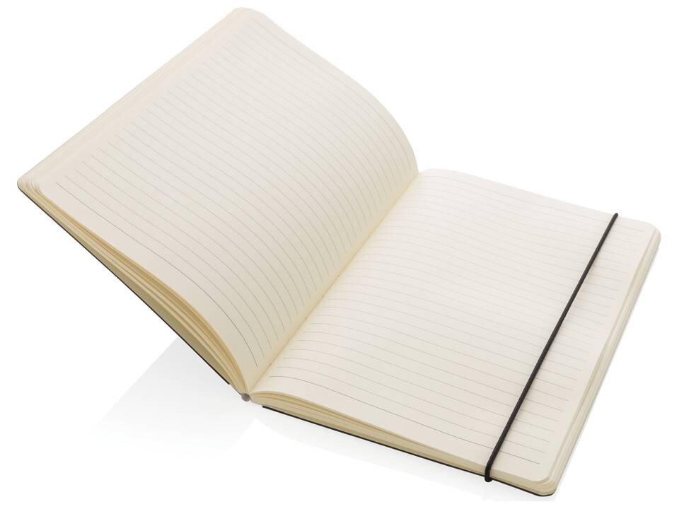 Carnet A5 à couverture rigide FSC® et pochette 6