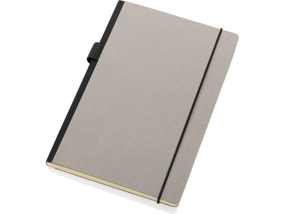 Carnet A5 à couverture rigide FSC® et pochette 25