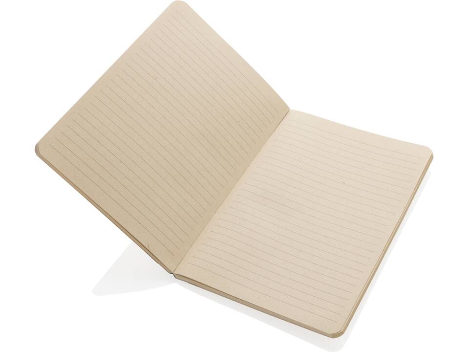 Carnet A5 en papier de canne à sucre certifié Bonsucro 4
