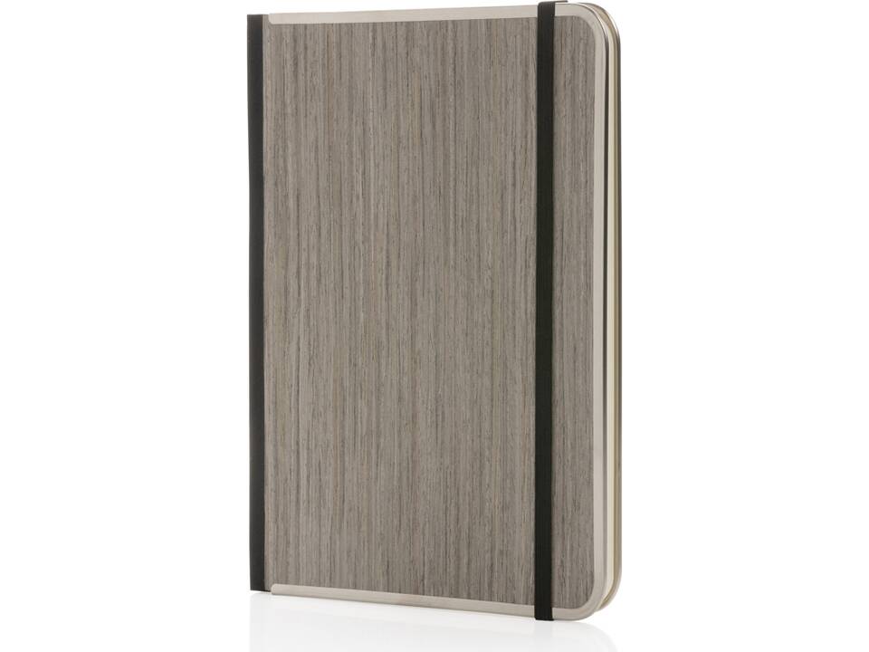 Carnet A5 couverture imprimé bois Treeline 2