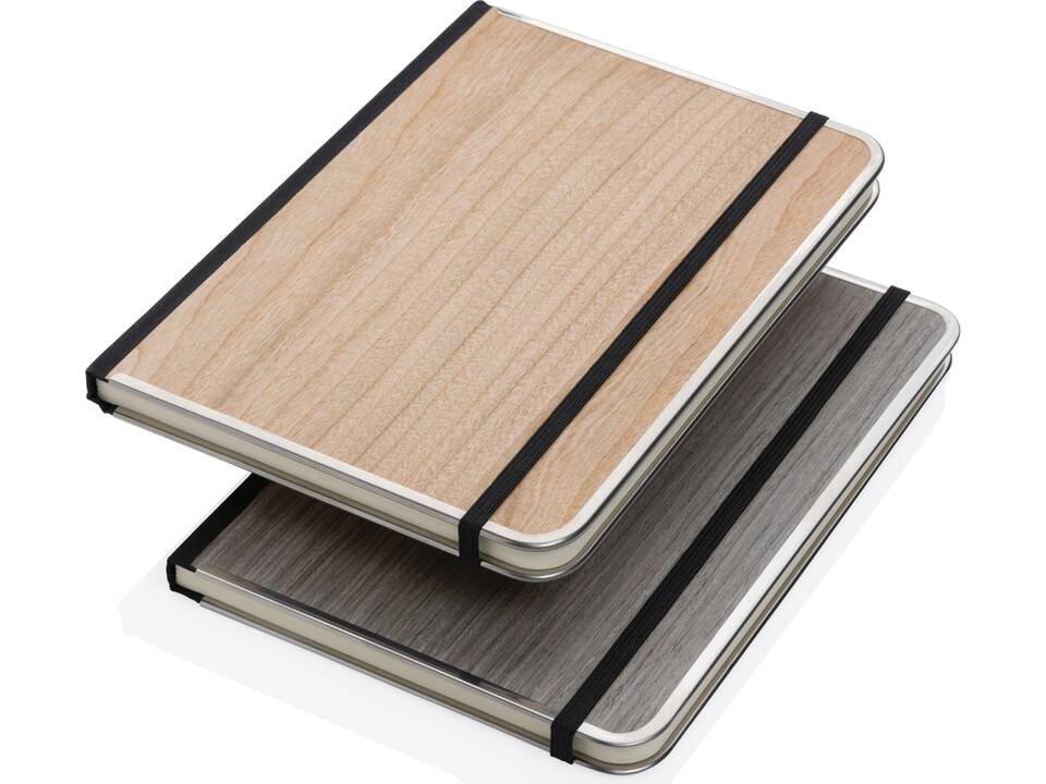 Carnet A5 couverture imprimé bois Treeline 9