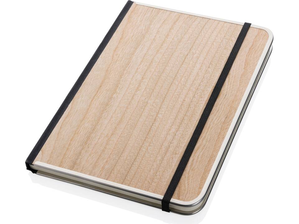 Carnet A5 couverture imprimé bois Treeline 13