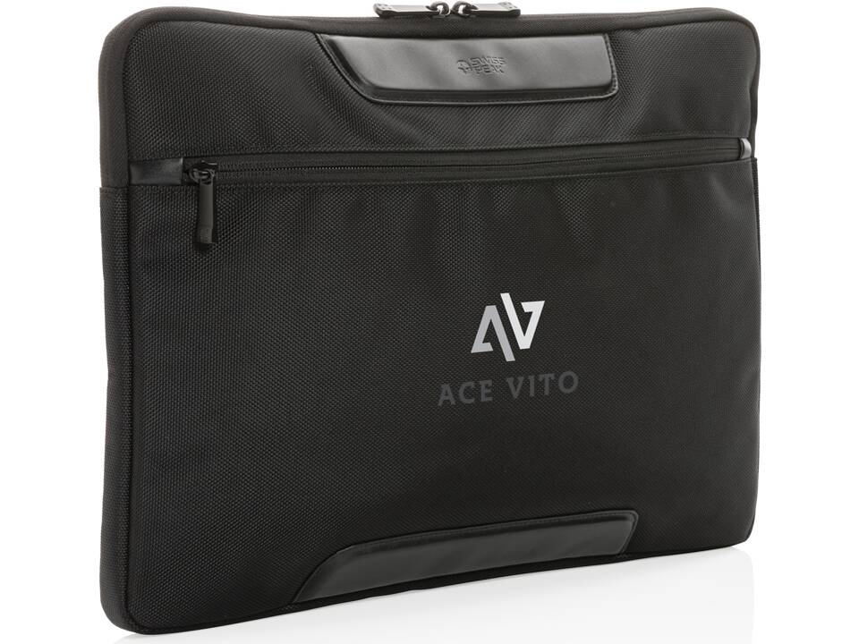 Pochette ordinateur 15.6" Swiss Peak Voyager en rPET AWARE™ 7