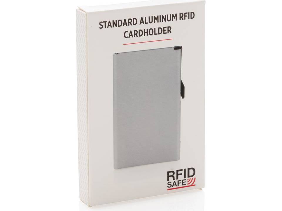 Porte cartes anti-RFID en aluminium 14