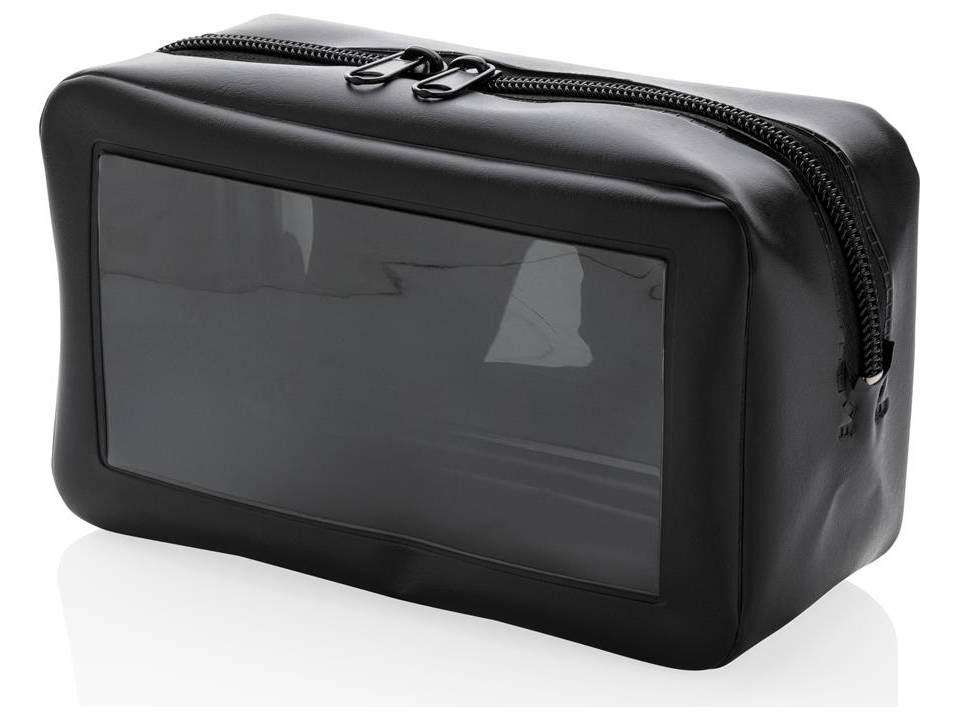 Trousse de toilette transparente