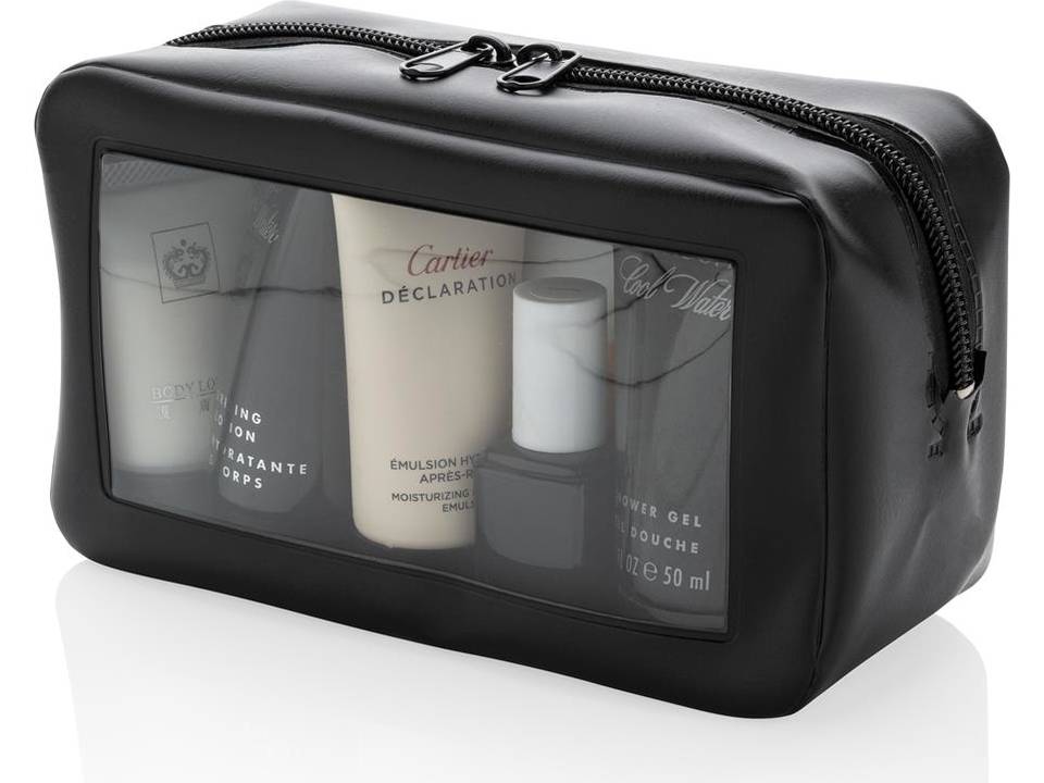 Trousse de toilette transparente 1