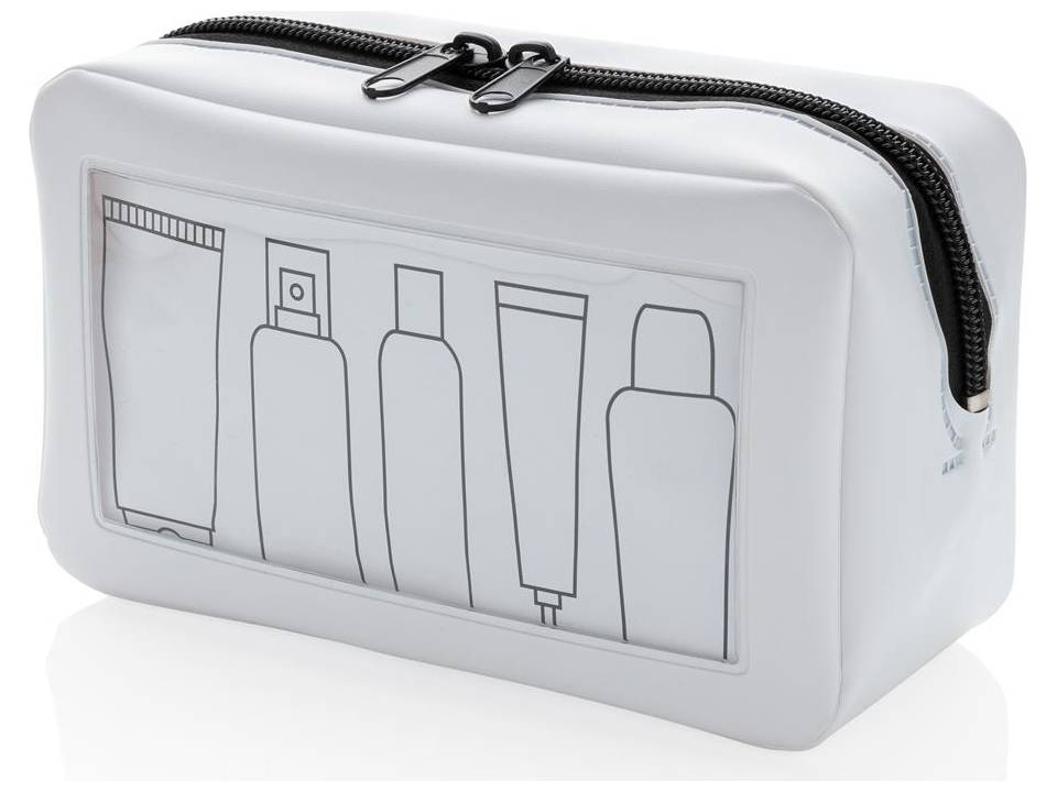 Trousse de toilette transparente 13