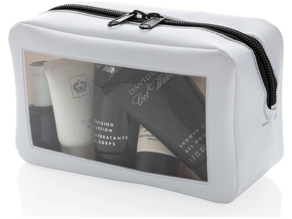 Trousse de toilette transparente 14