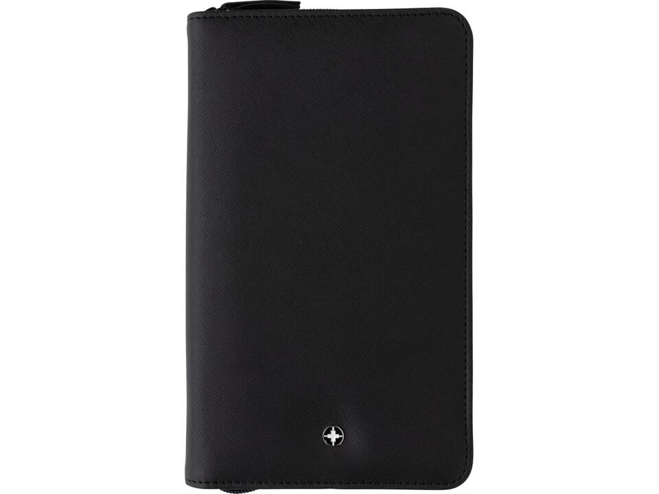 Portefeuille de voyage RFID Swiss Peak Heritage en rPU RCS 2