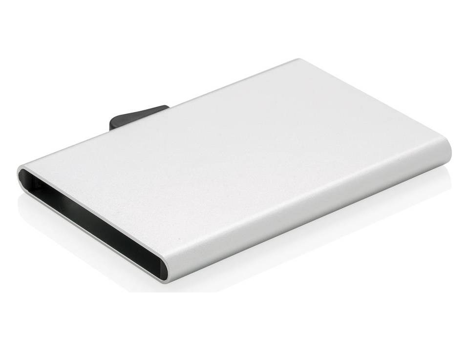 Porte-cartes en aluminium anti RFID C-Secure 8