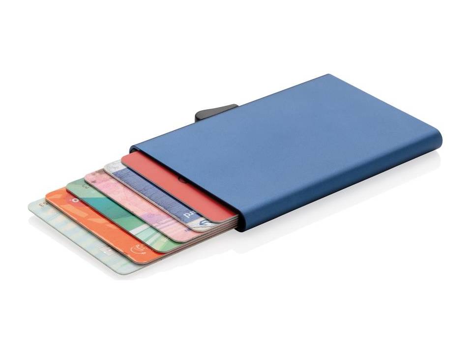 Porte-cartes en aluminium anti RFID C-Secure 14