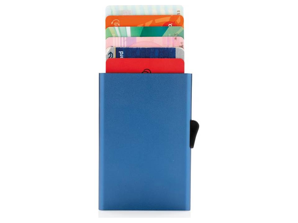 Porte-cartes en aluminium anti RFID C-Secure 16