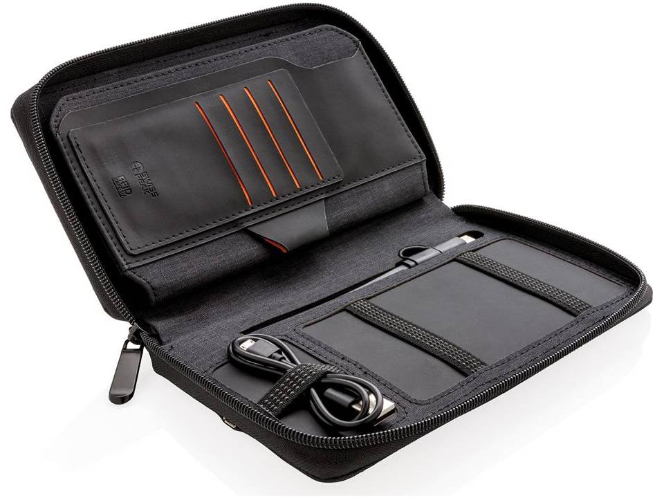 Portefeuille avec chargeur à induction Swiss Peak 2