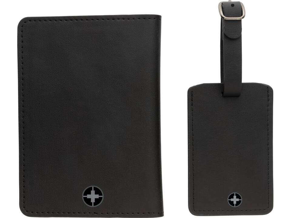 Set de voyage en PU recyclé GRS Swiss Peak 2