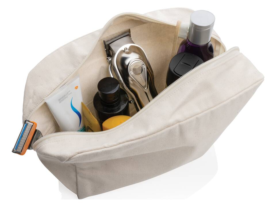 Trousse de toilette en toile recyclée non teintée Aware™ 1