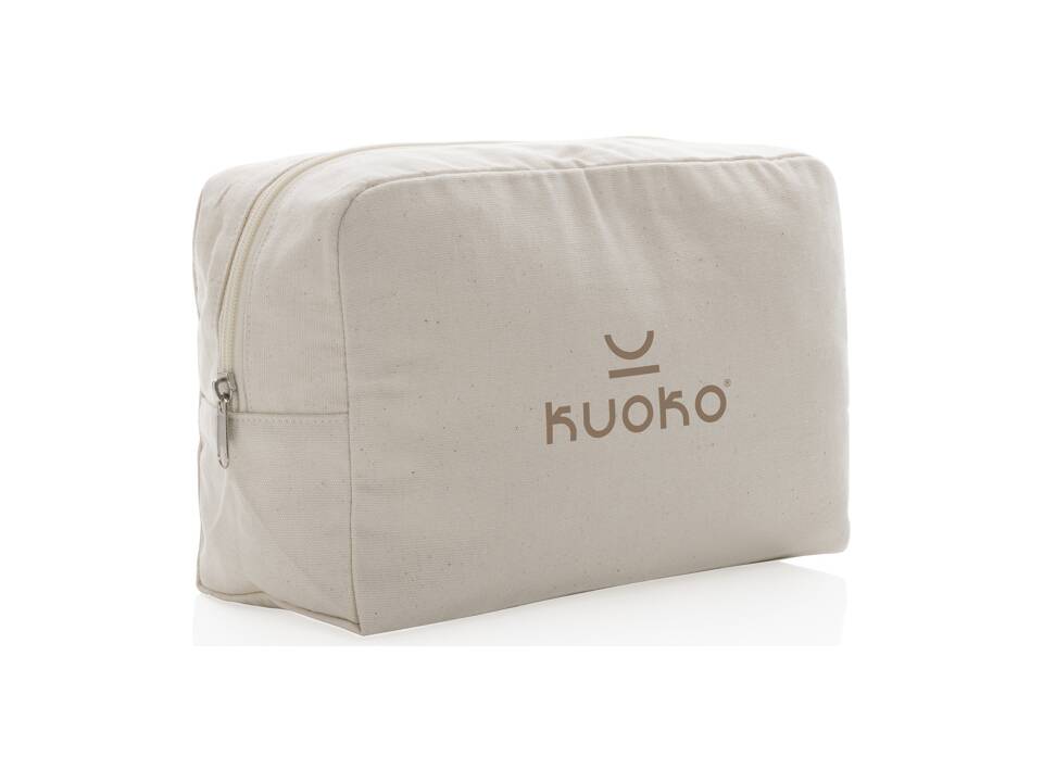 Trousse de toilette en toile recyclée non teintée Aware™ 5