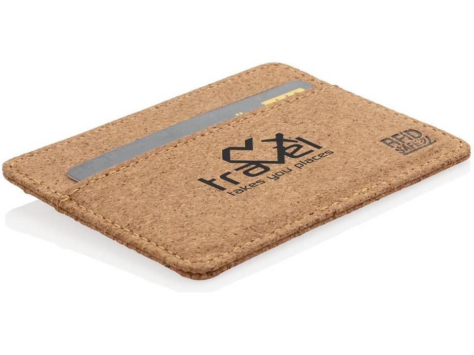 Porte-cartes anti RFID en liège 7