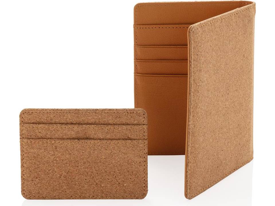 Porte-cartes anti RFID en liège 8