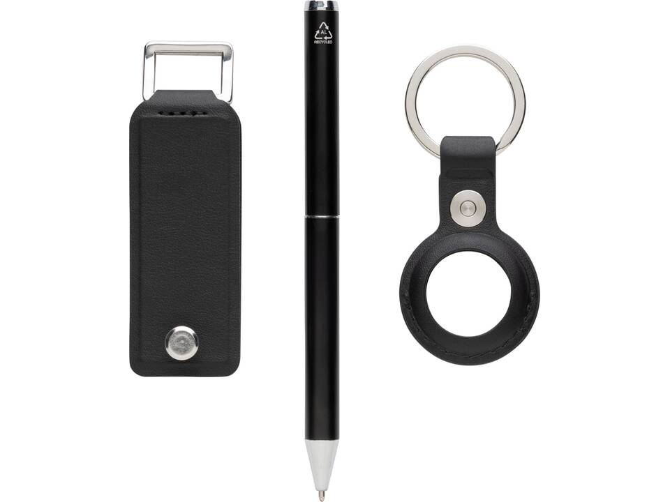 Coffret cadeau 3 pcs en PU recyclé RCS Swiss Peak Tula 5