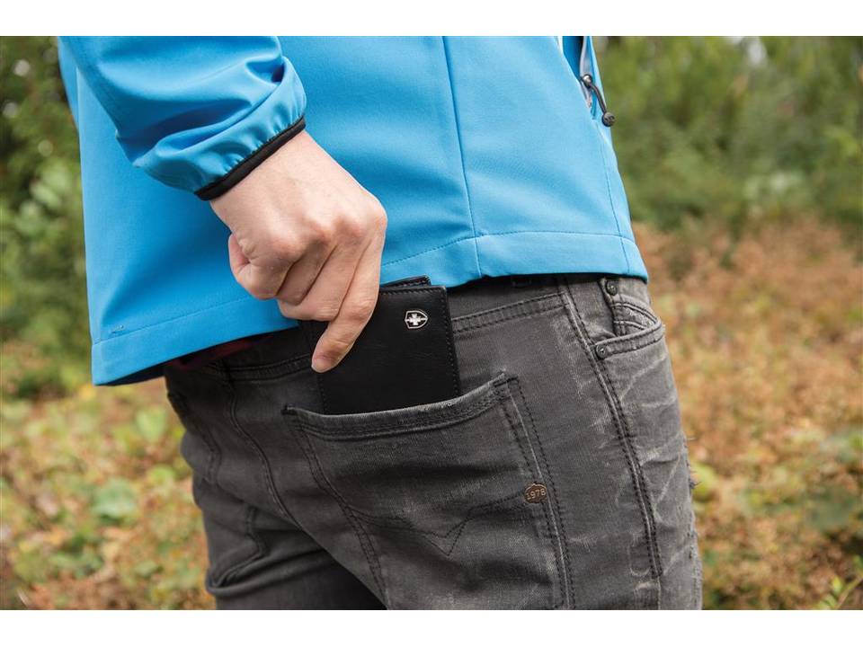 Portefeuille RFID Swiss Peak 2