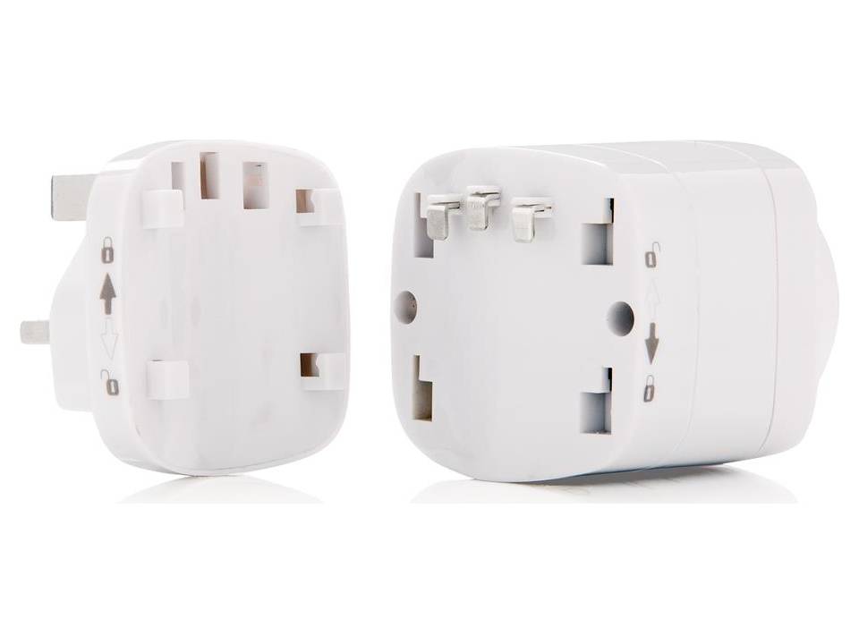 Set d’adaptateurs de voyage Terre avec ports USB 8
