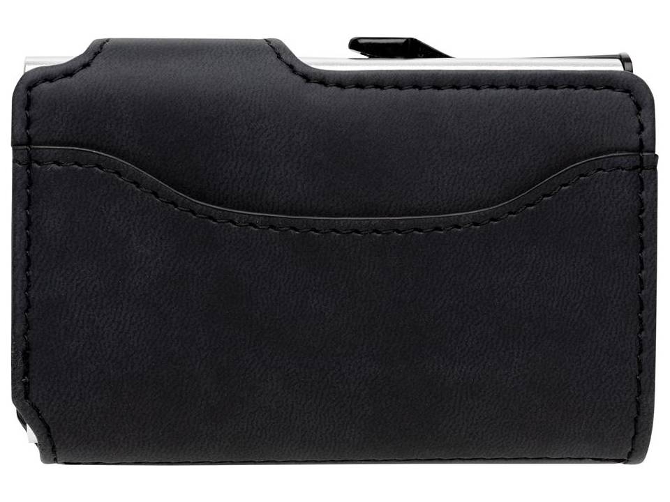 Porte-cartes anti RFID en aluminium et PU 4