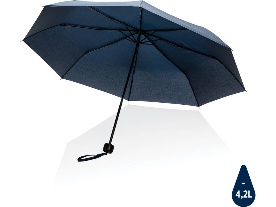Mini parapluie 20.5" en rPET 190T Impact AWARE™ 27