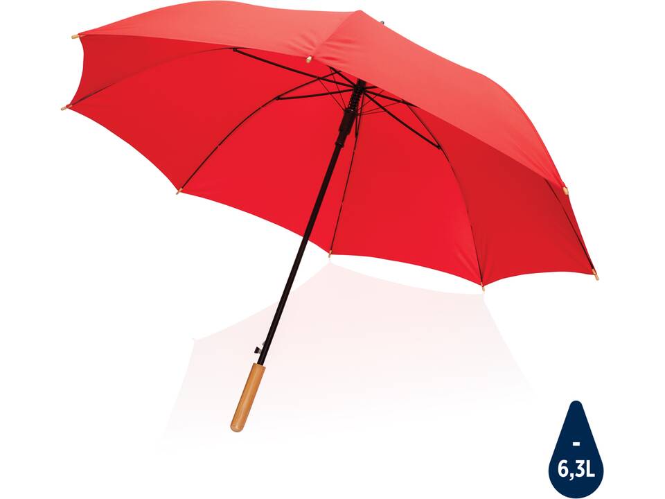 Parapluie 27" en rPET et bambou ouverture auto Impact AWARE™ 21