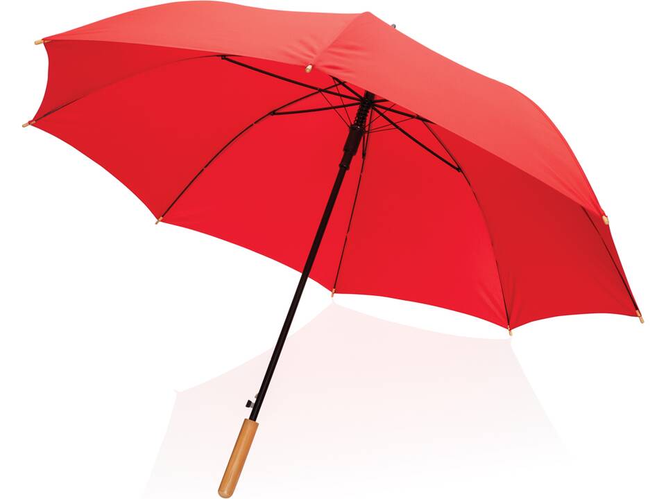 Parapluie 27" en rPET et bambou ouverture auto Impact AWARE™ 24