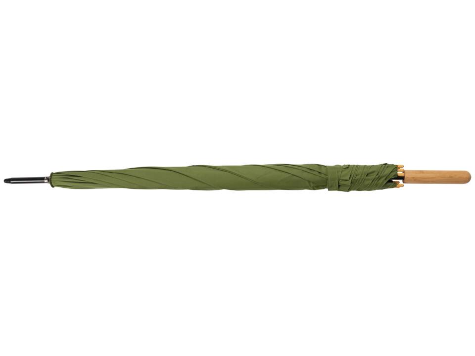 Parapluie 27" en rPET et bambou ouverture auto Impact AWARE™ 4