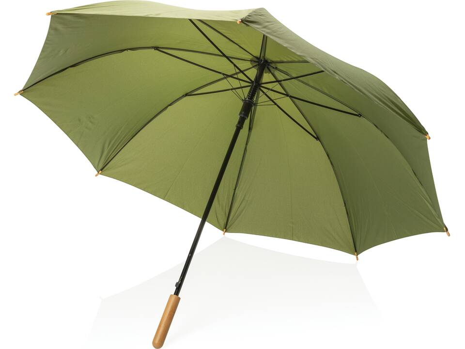 Parapluie 27" en rPET et bambou ouverture auto Impact AWARE™ 3