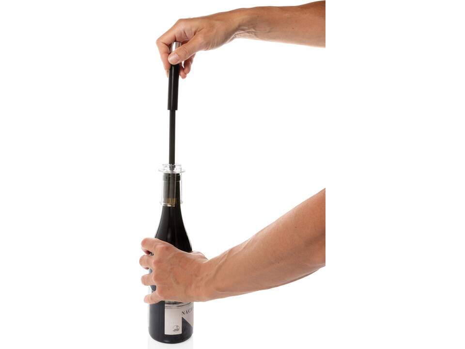 Tire-bouchon pneumatique en métal Vino Deluxe 2