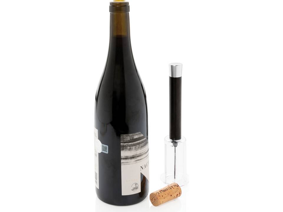 Tire-bouchon pneumatique en métal Vino Deluxe 7
