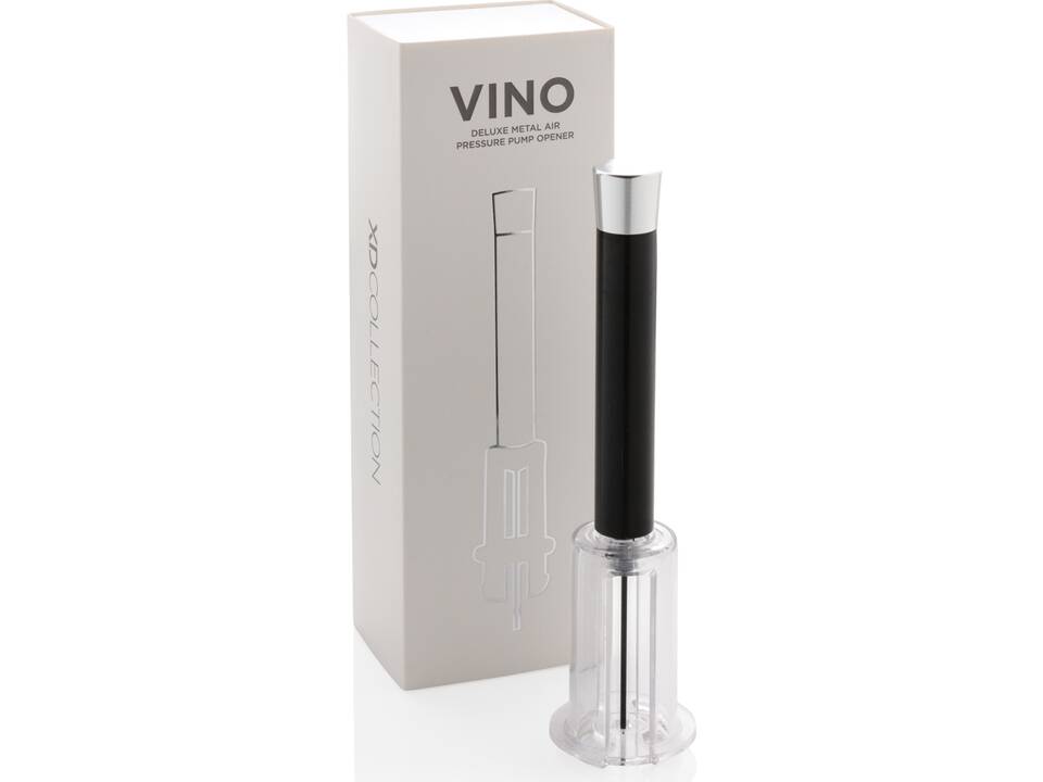 Tire-bouchon pneumatique en métal Vino Deluxe 11