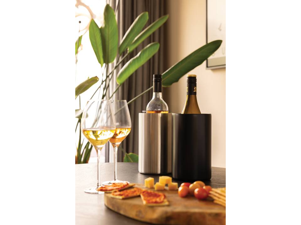 Seau à vin en acier inoxydable recyclé RCS Vino 15