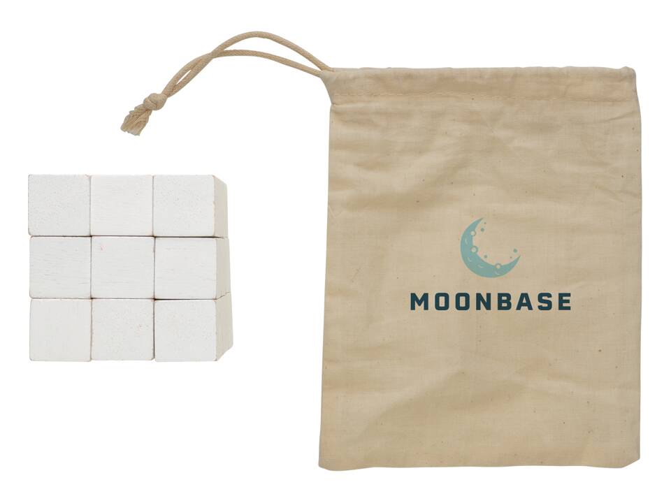 Casse-tête en bois FSC® dans une pochette en toile 4