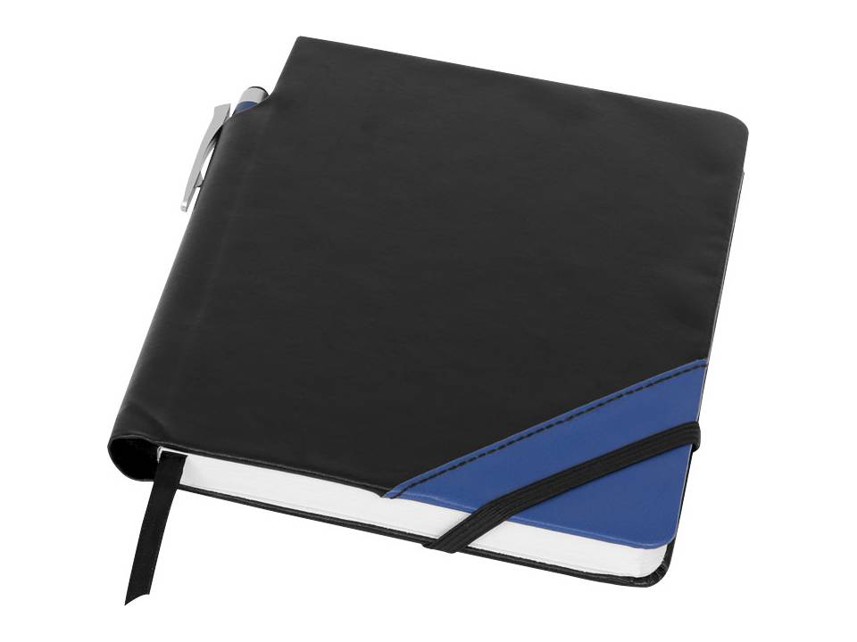 Carnet de notes et un stylo à bille Patch-the-edge