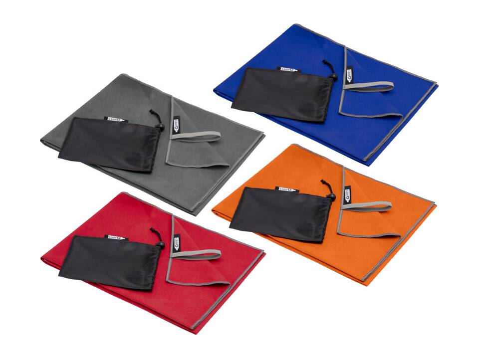 Serviette Pieter certifiée GRS ultra-légère et à séchage rapide 50 x 100 cm