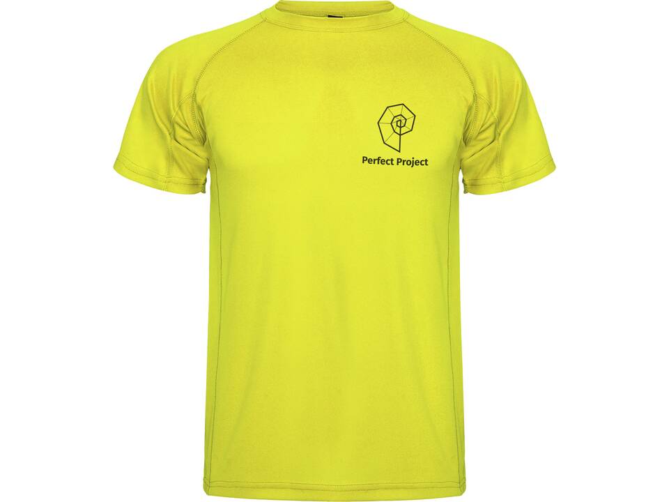 T-shirt sport Montecarlo maille piquée à manches courtes pour homme 3